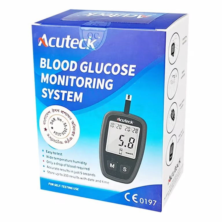 Acuteck Blood Glucose Monitoring System