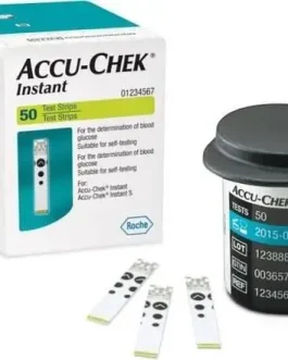 Accu Chek Instant and Instant S, Blood Glucose Test Strips (50 Strips)
