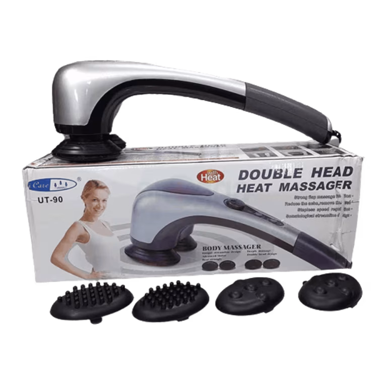 Double Heads Heating Massager