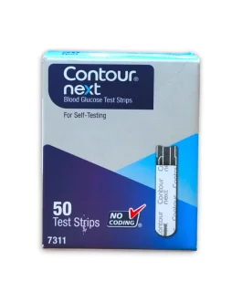 Contour Next Blood Glucose Test Strip – 50 Strip