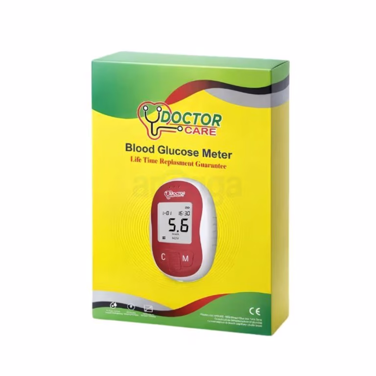 Doctor Care Blood Glucose Meter Life Time Replacement Guarantee