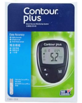 CONTOUR PLUS meter Blood Glucose Monitoring Device | Lifetime warranty by Square